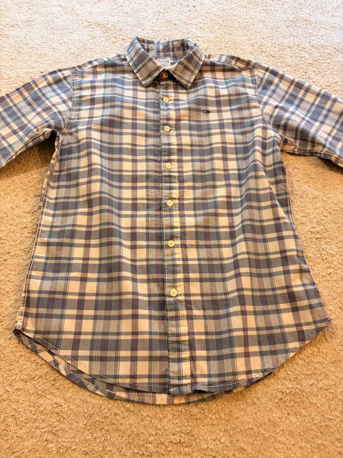 Chemise Hilfiger Denim - Carreaux - Homme (S)