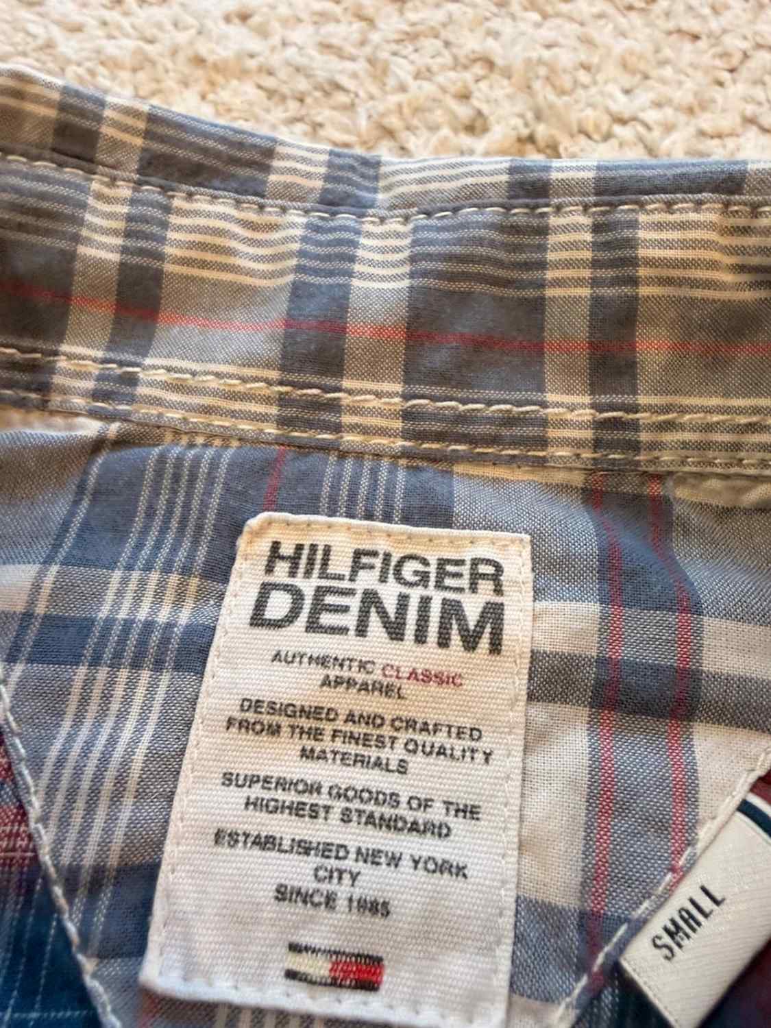 Chemise Hilfiger Denim - Carreaux - Homme (S)