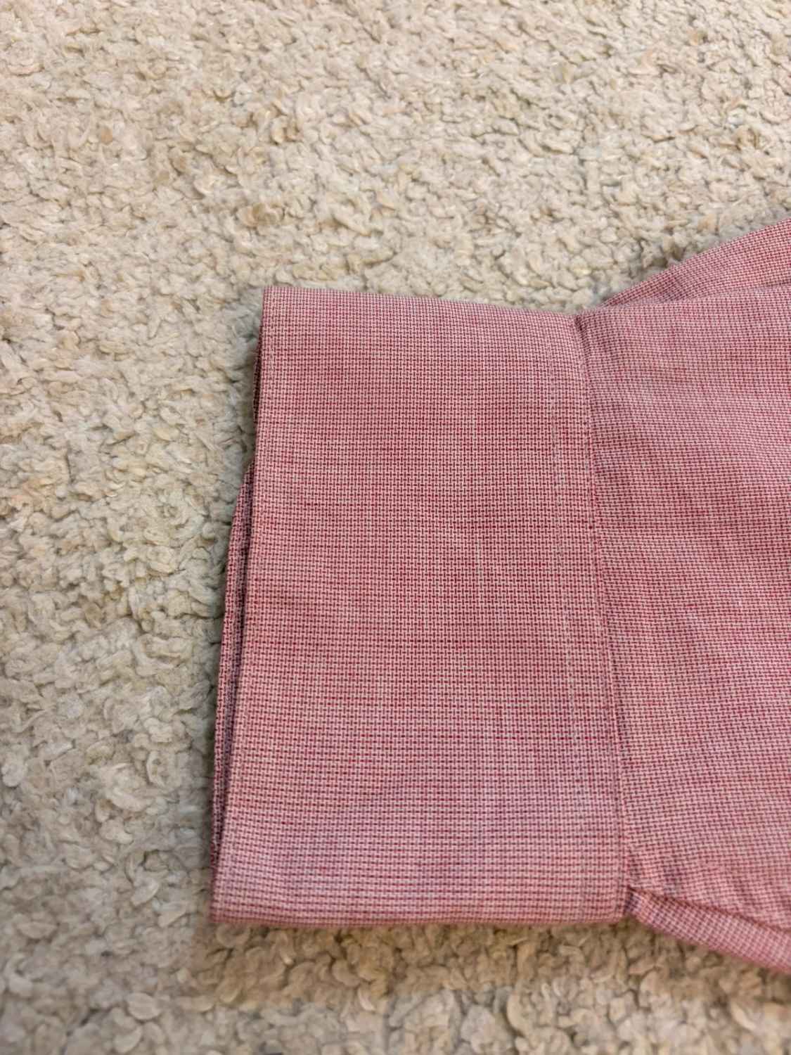Camisa Pierre Cardin - Blanco/Rojo - Hombre (XL)