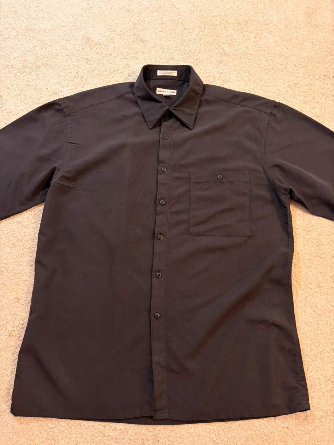 Camicia Pierre Cardin - Nero con motivi - Uomo (L)
