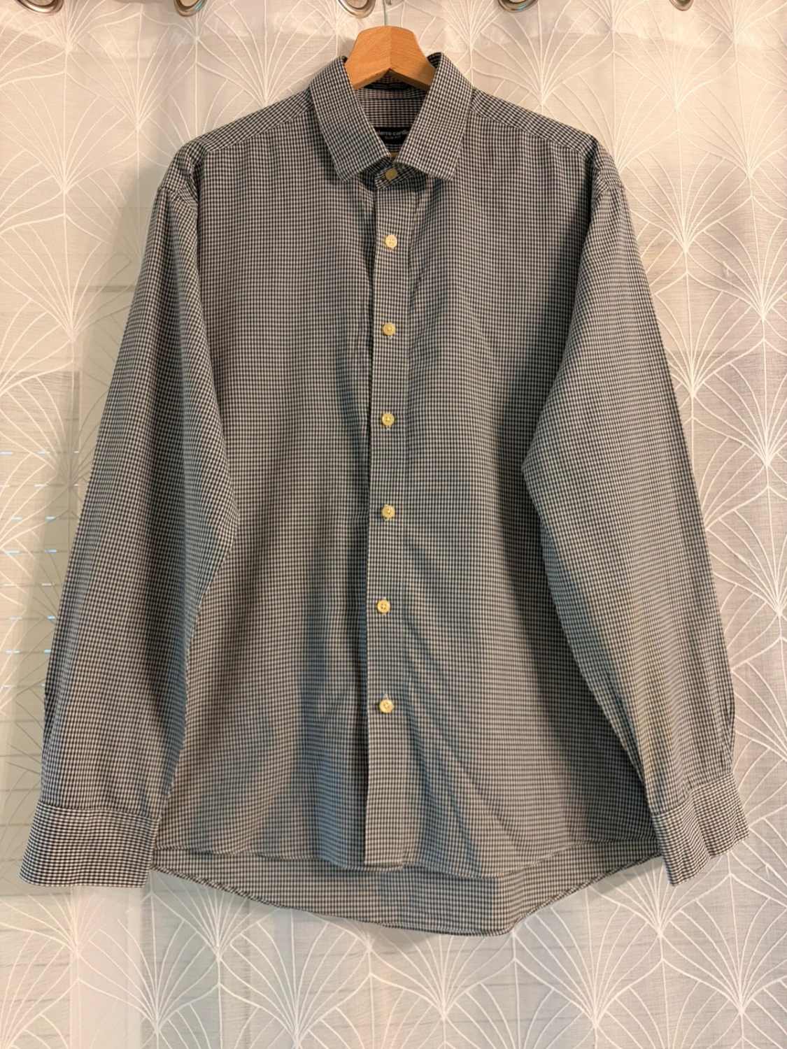 Camicia Pierre Cardin Slim Fit - Quadri - Uomo (L)