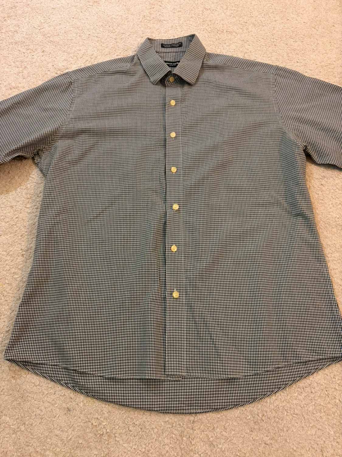 Camicia Pierre Cardin Slim Fit - Quadri - Uomo (L)