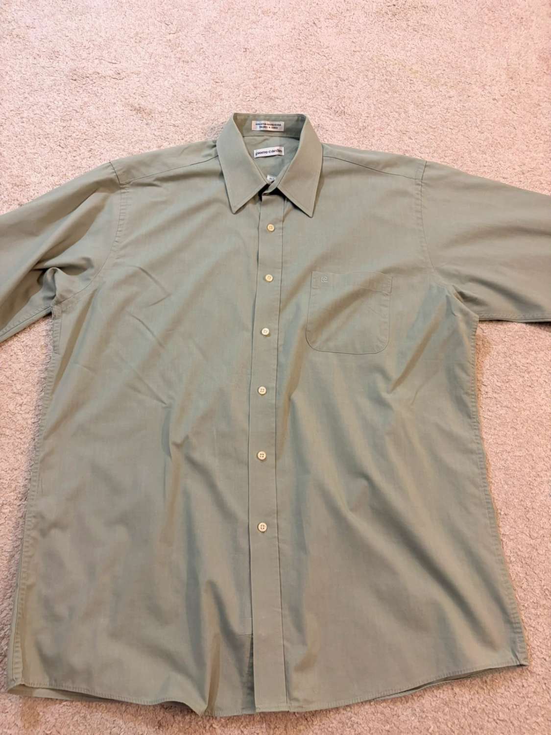 Chemise Pierre Cardin - Vert - Homme (M)