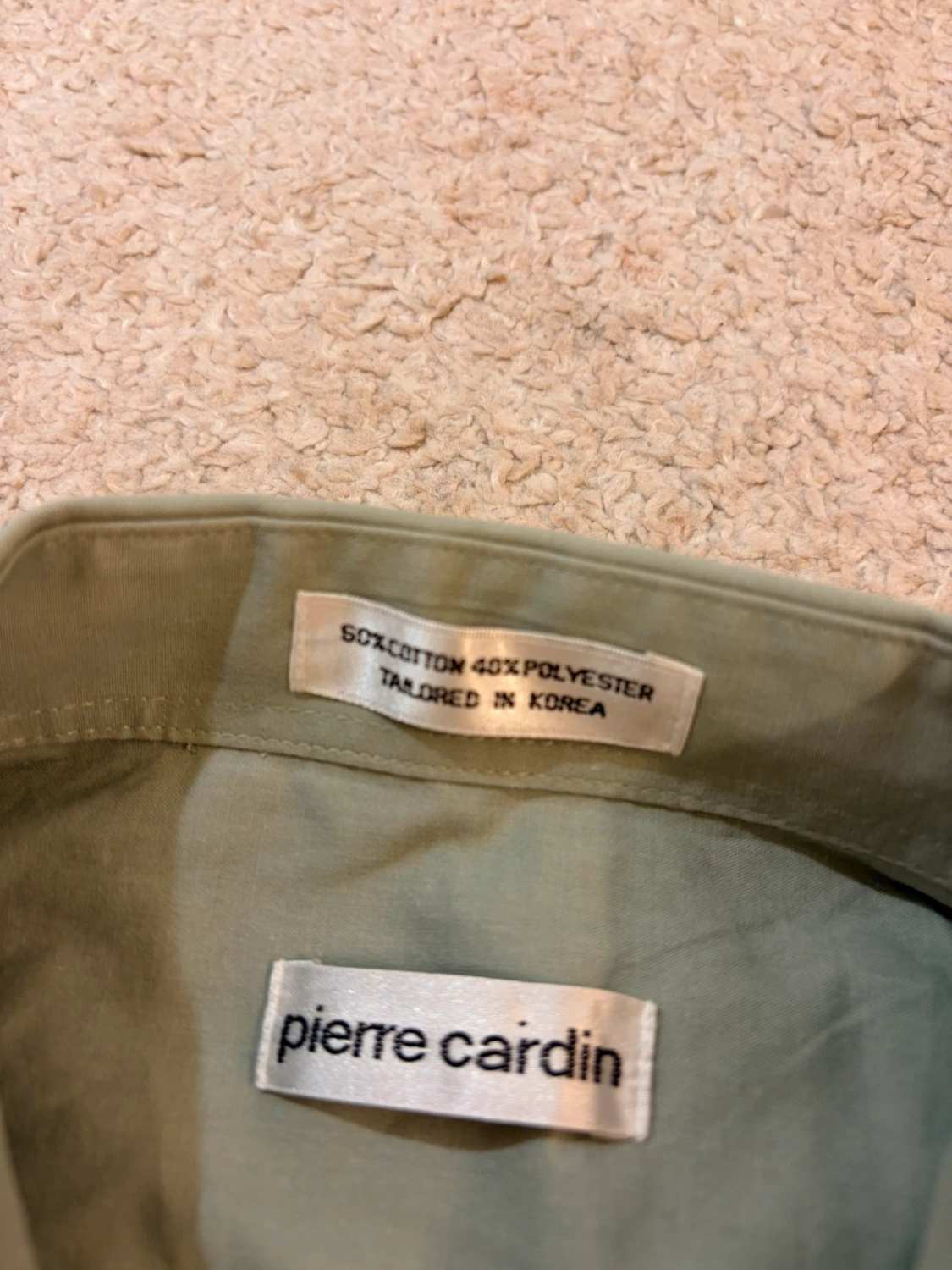 Chemise Pierre Cardin - Vert - Homme (M)