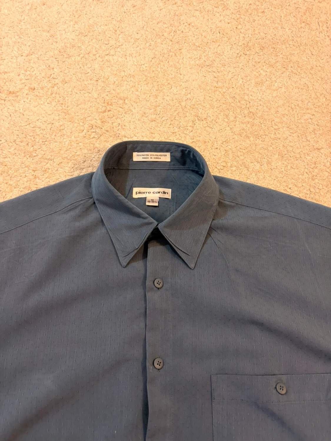 👕 Chemise Pierre Cardin - Marine - Homme (M)