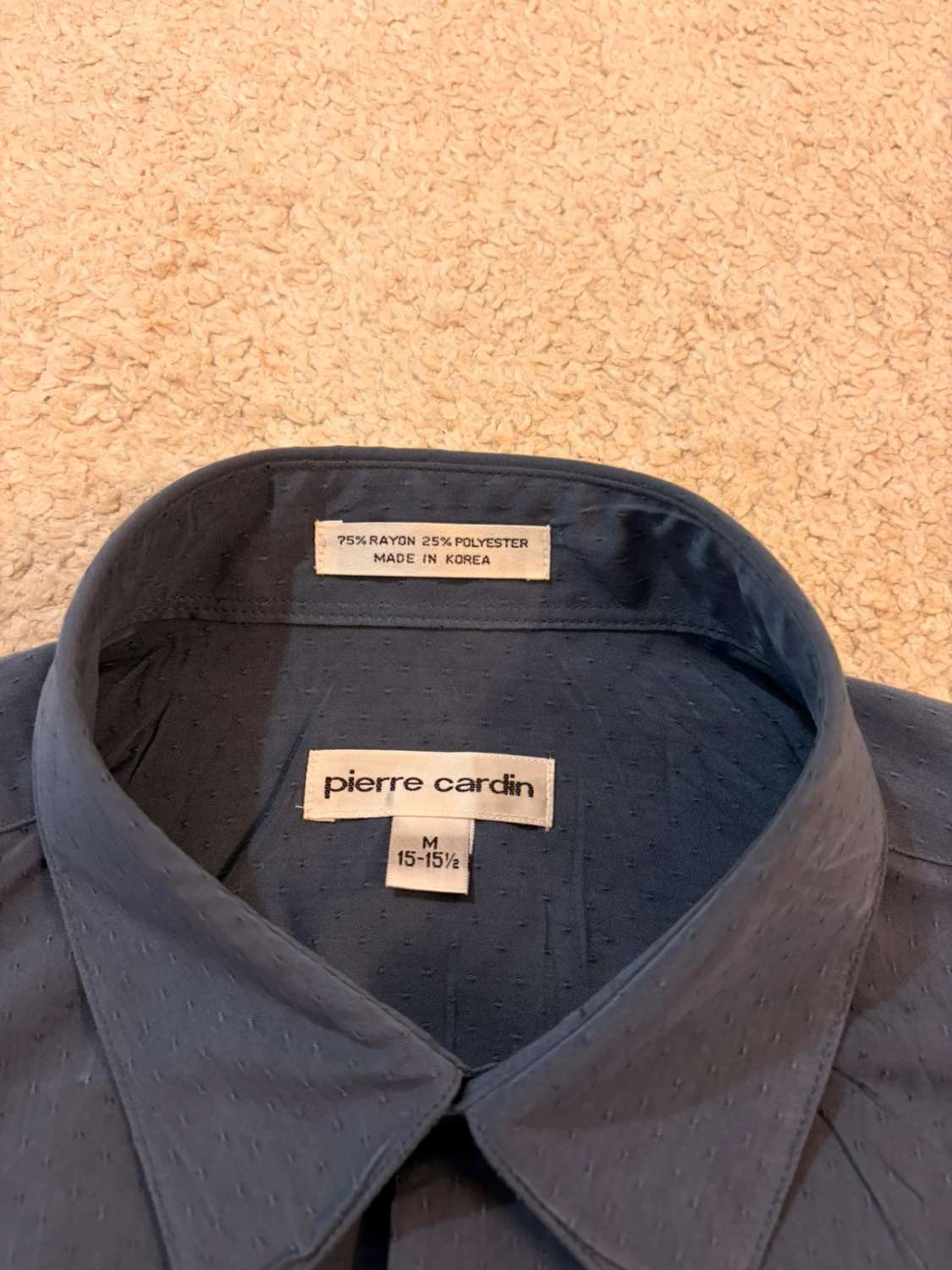 👕 Chemise Pierre Cardin - Marine - Homme (M)