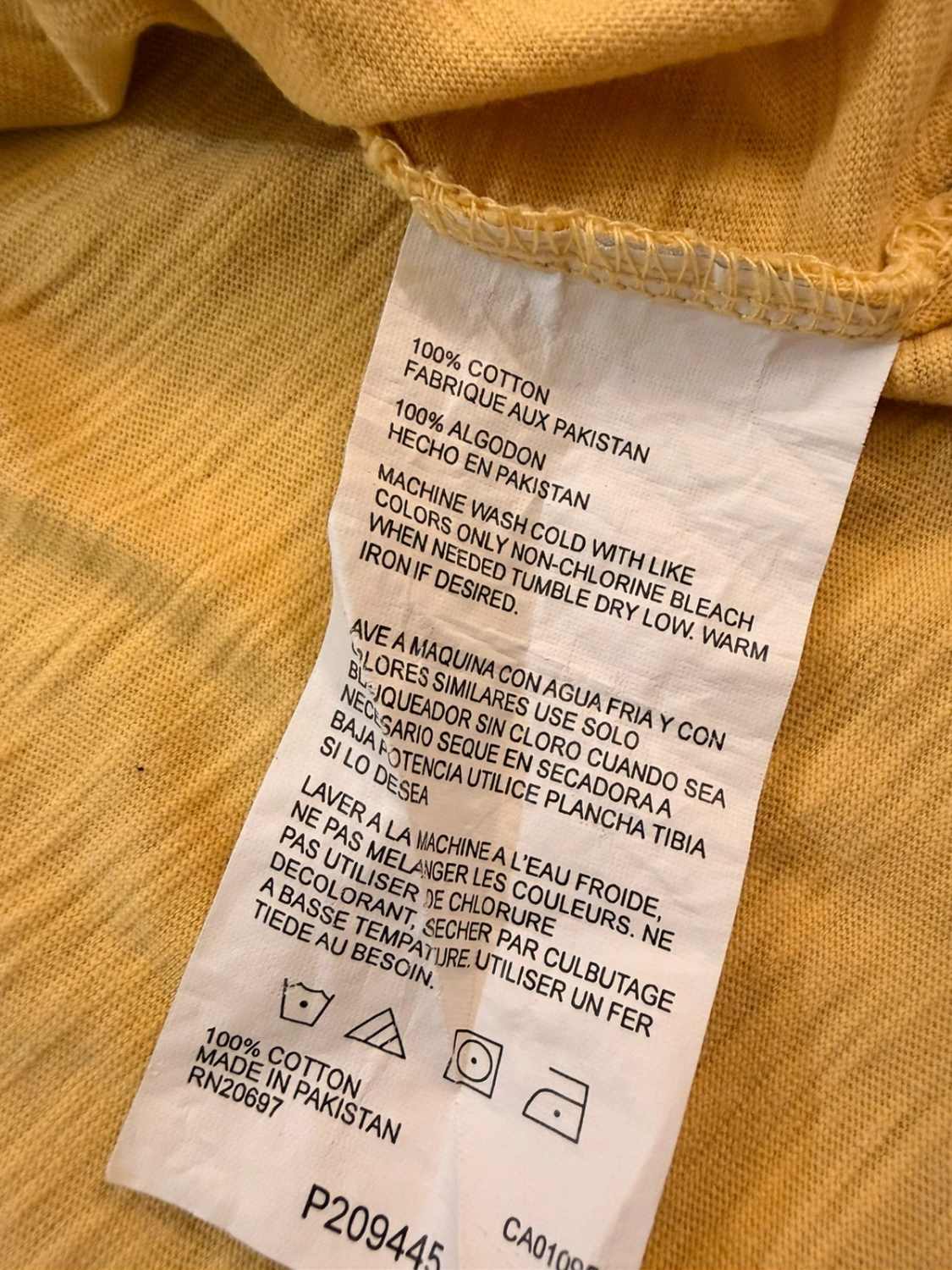 👕 T-shirt Dickies "A Legend in Work" - Moutarde - Neuf (XL)