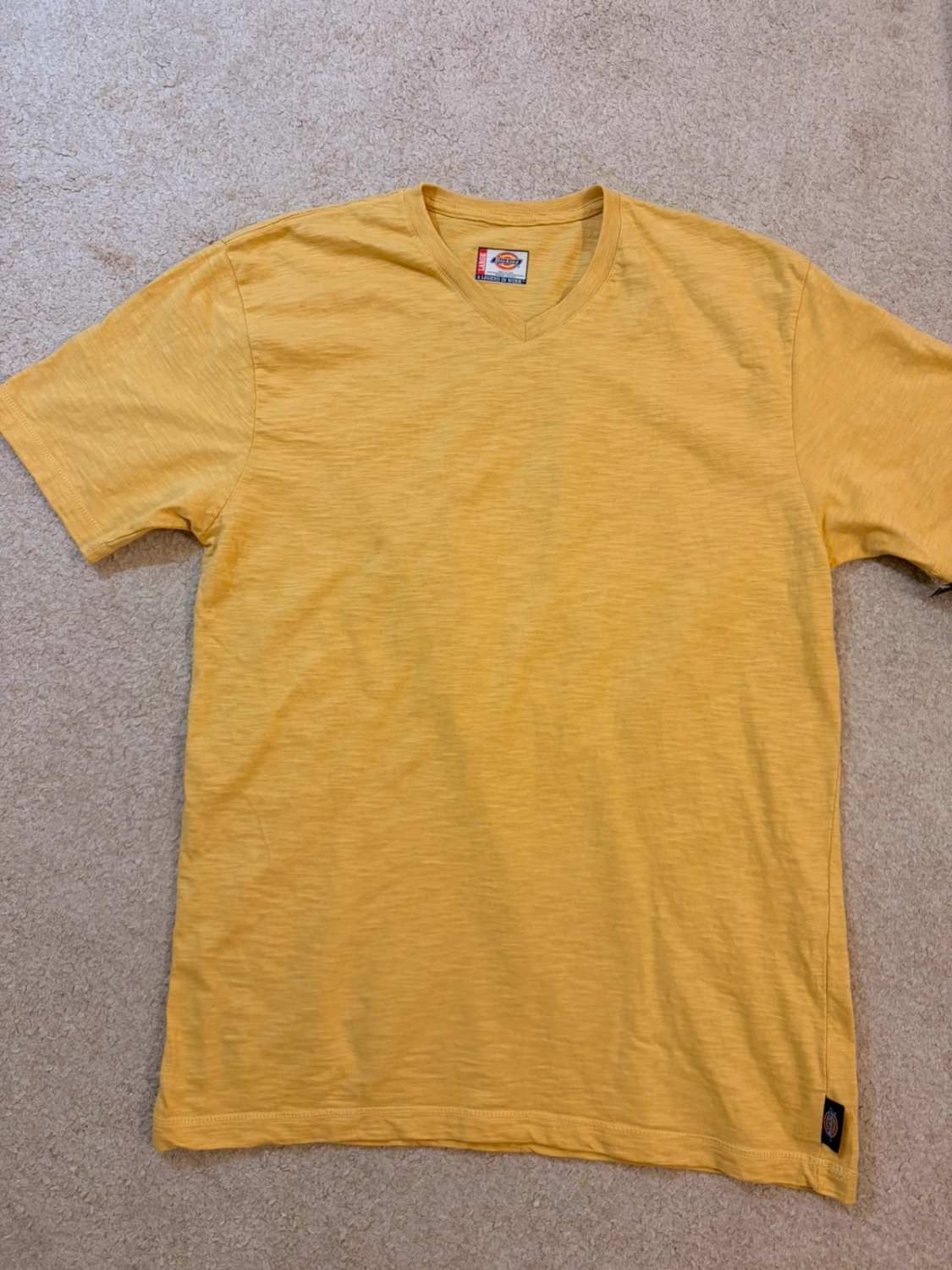 👕 T-shirt Dickies "A Legend in Work" - Jaune - Neuf (L)