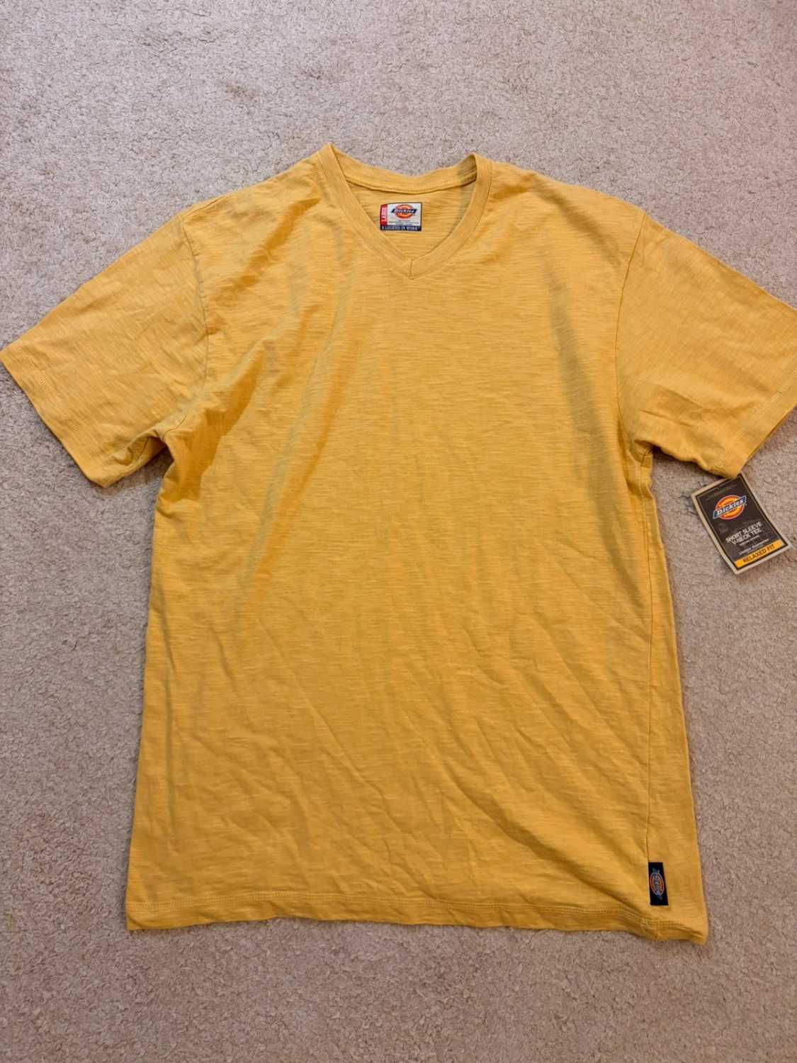 👕 T-shirt Dickies "A Legend in Work" - Jaune - Neuf (L)