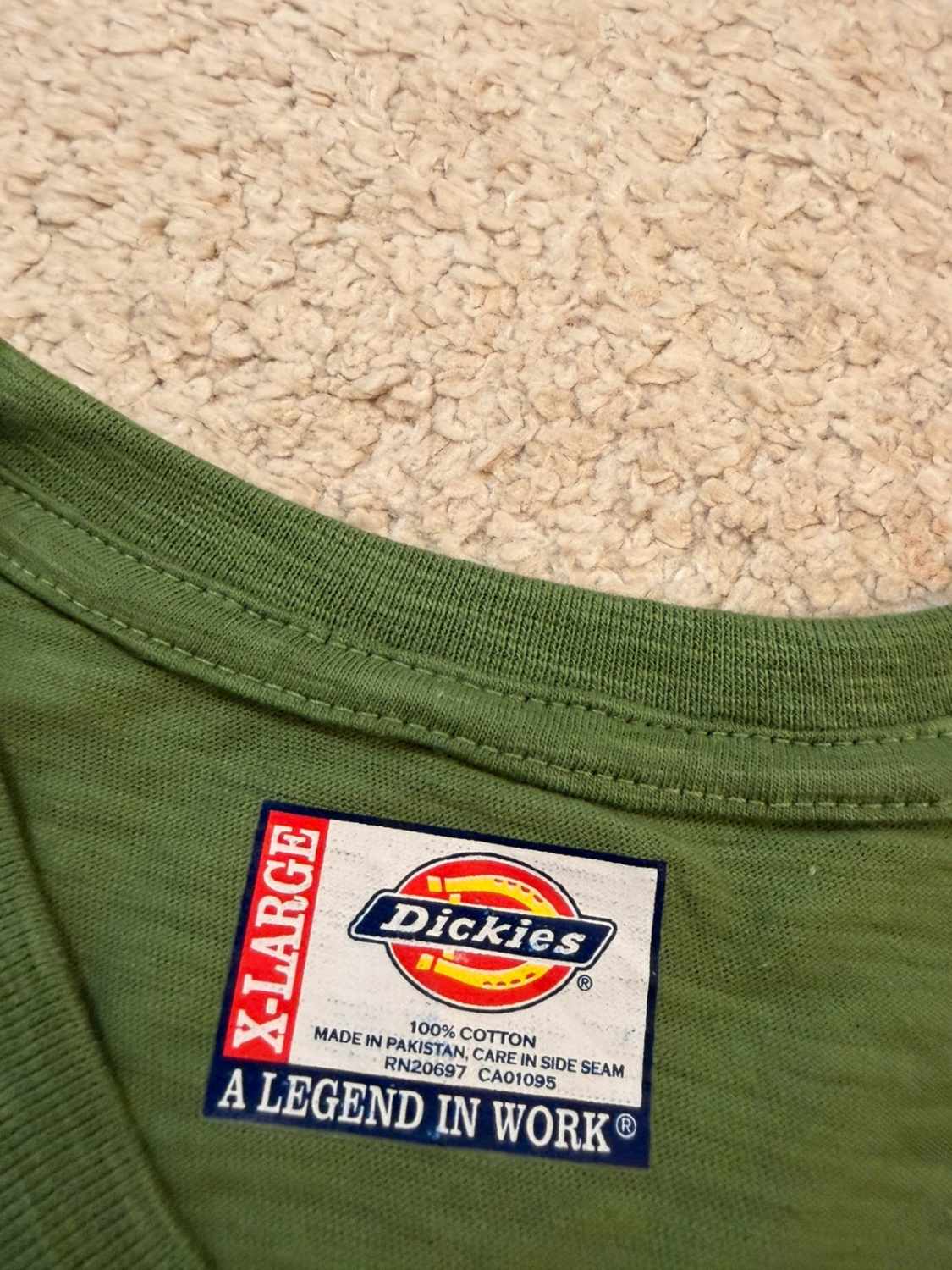 👕 T-shirt Dickies "A Legend in Work" - Vert - Neuf (XL)