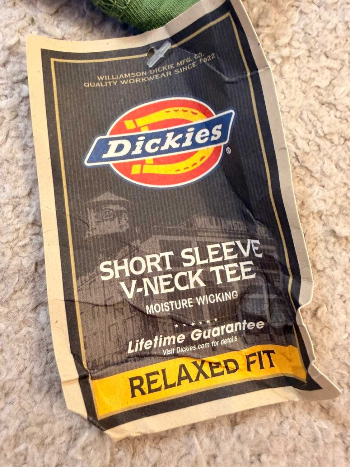 👕 T-shirt Dickies "A Legend in Work" - Vert - Neuf (XL)