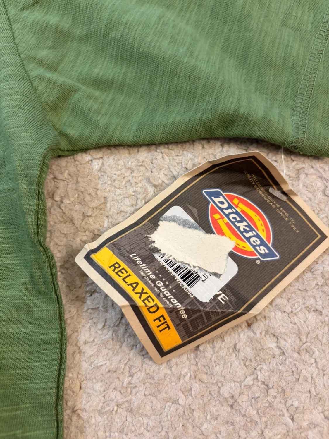 👕 T-shirt Dickies "A Legend in Work" - Vert - Neuf (M)