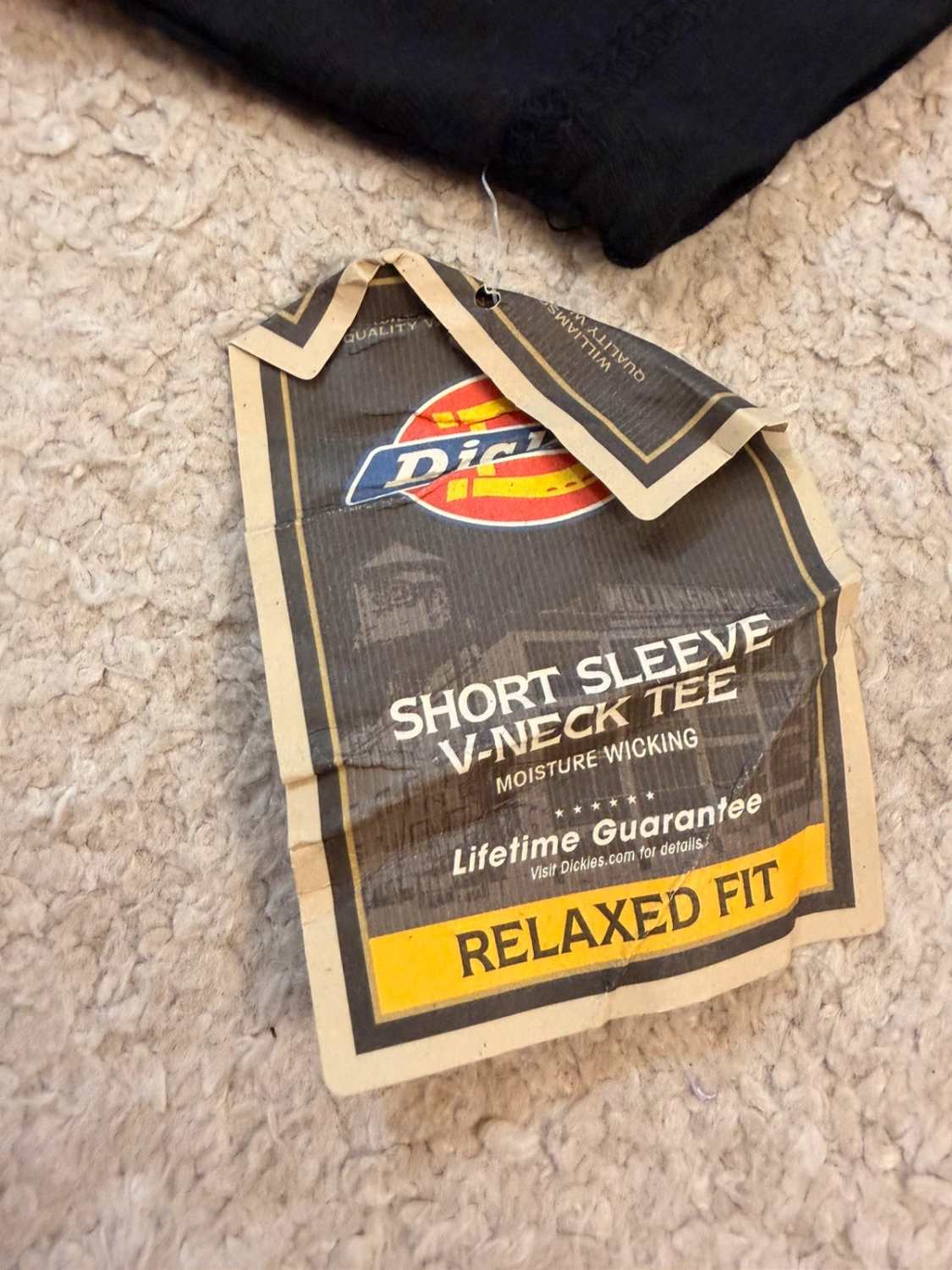 👕 T-shirt Dickies "A Legend in Work" - Noir - Neuf (M)