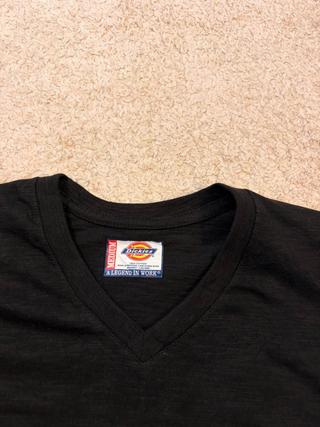 👕 T-shirt Dickies "A Legend in Work" - Noir - Neuf (M)