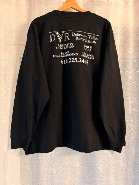 👕 Camiseta Dickies DVR - Negro - Manga Larga (2XL)
