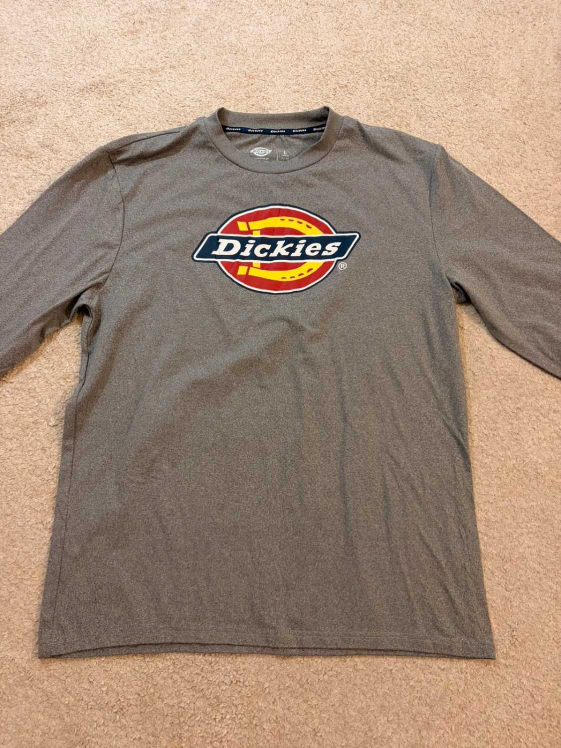 👕 T-shirt Dickies Loungewear - Logo - Gris (L)
