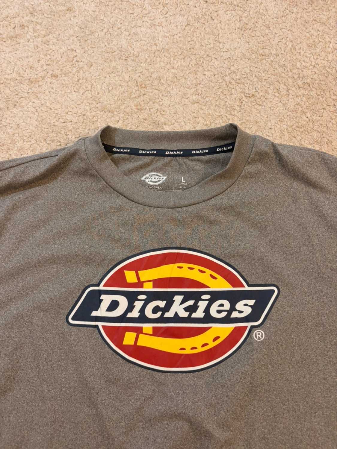 👕 T-shirt Dickies Loungewear - Logo - Gris (L)