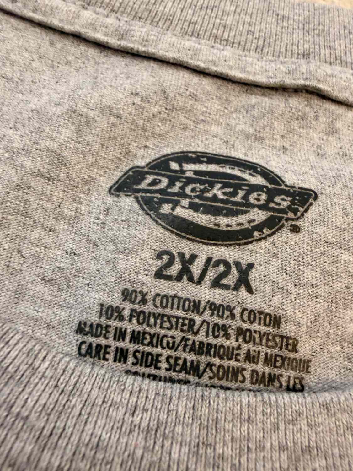 👕 T-shirt Dickies - Gris - Femme (2X)