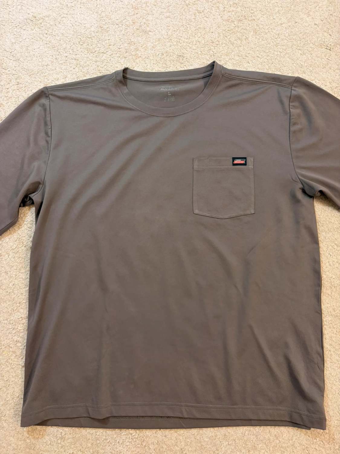 👕 T-shirt Dickies Manches Longues - Gris - Homme (L)