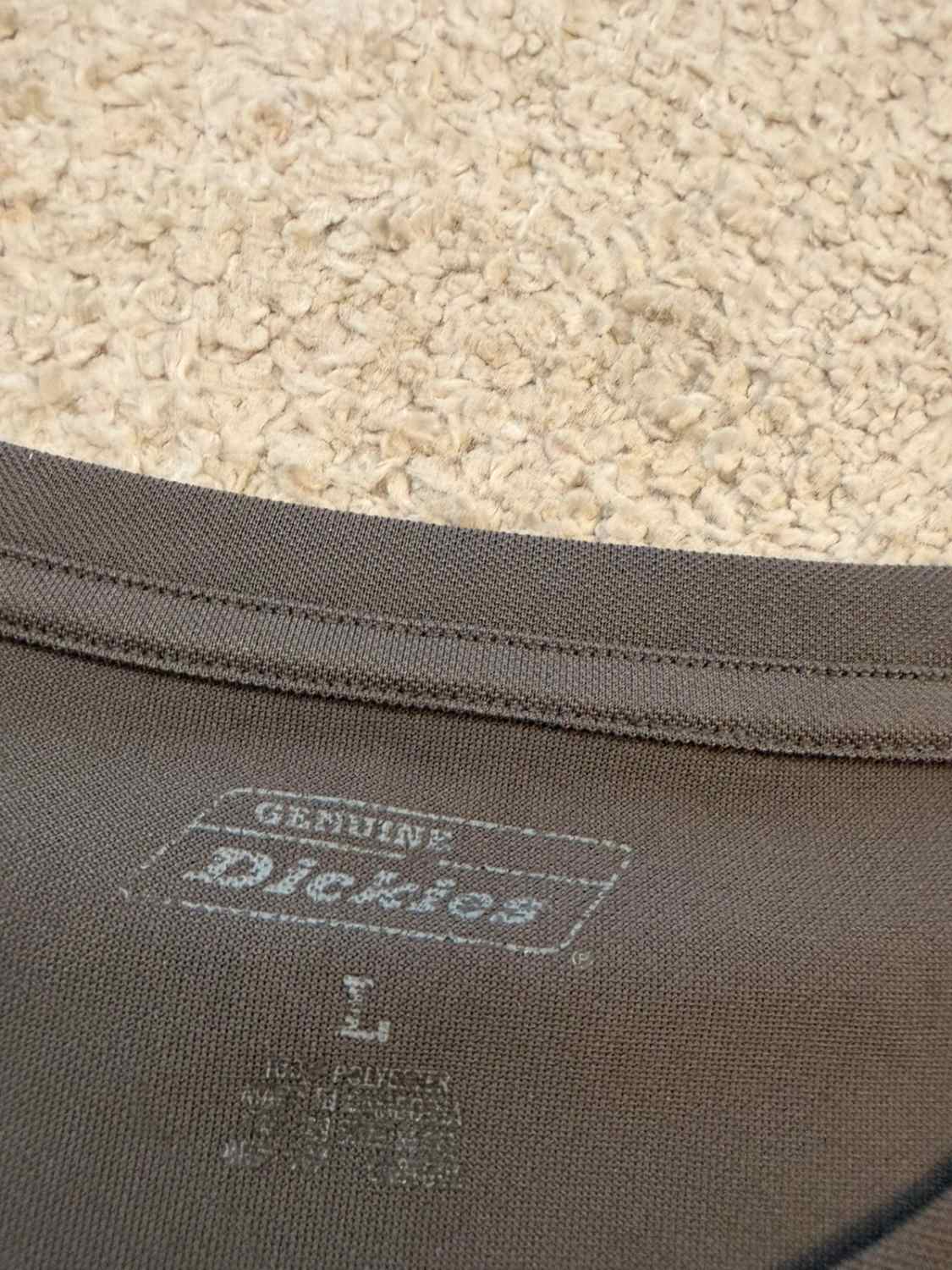 👕 T-shirt Dickies Manches Longues - Gris - Homme (L)