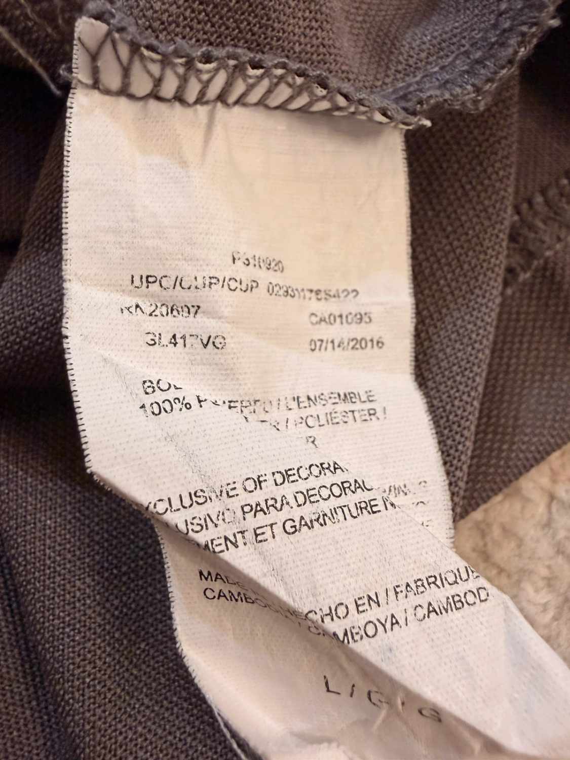 👕 T-shirt Dickies Manches Longues - Gris - Homme (L)