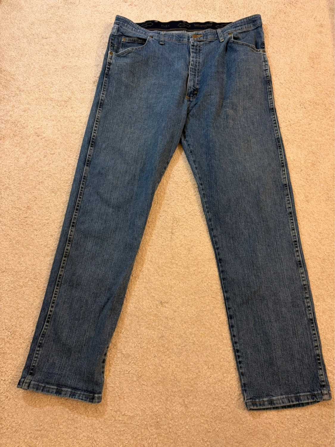 Jeans Wrangler Flex Rugged Wear - Bleu - Homme (W40L32)