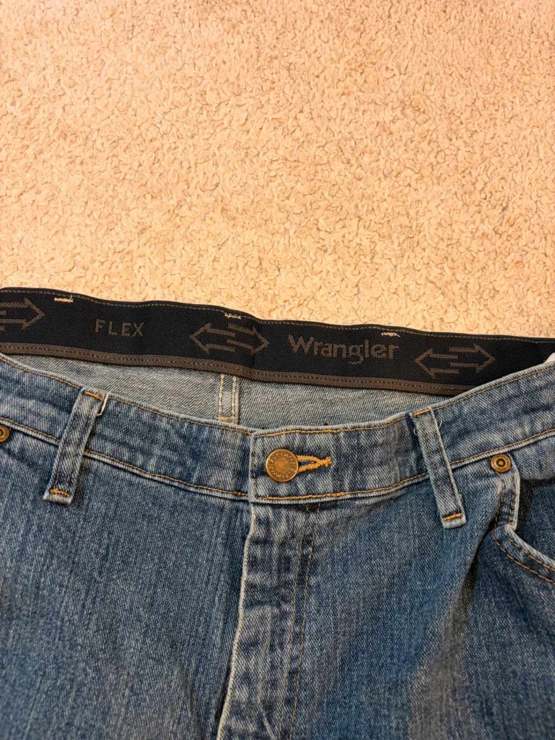 Jeans Wrangler Flex Rugged Wear - Bleu - Homme (W40L32)
