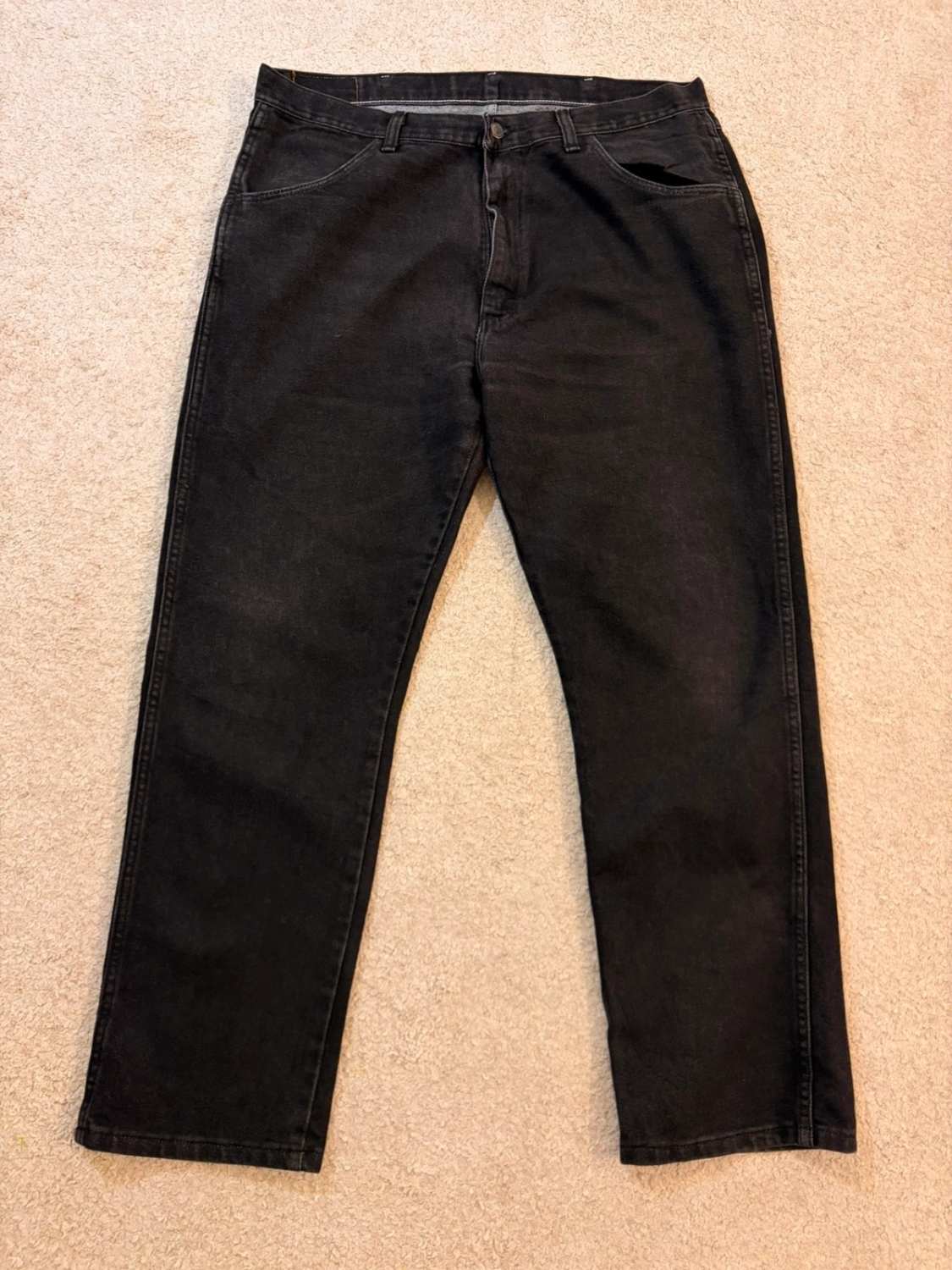 Jeans Wrangler Premium Quality - Gris Foncé - Homme (W36)