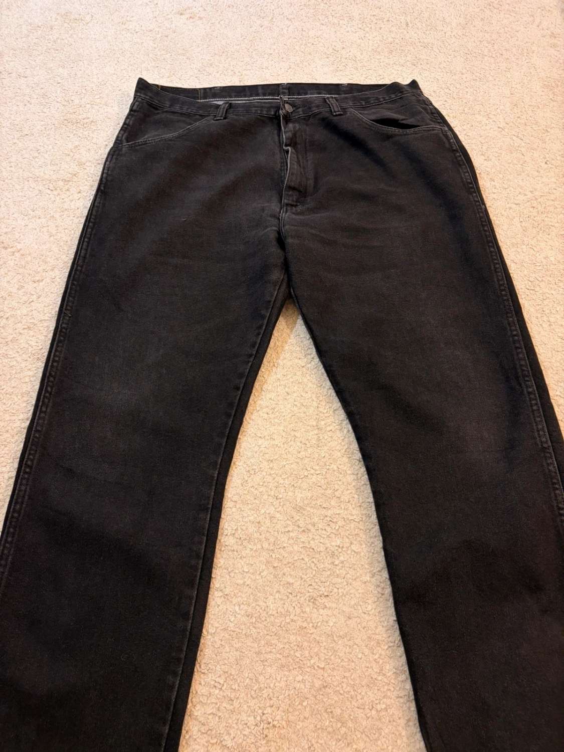 Jeans Wrangler Premium Quality - Gris Foncé - Homme (W36)