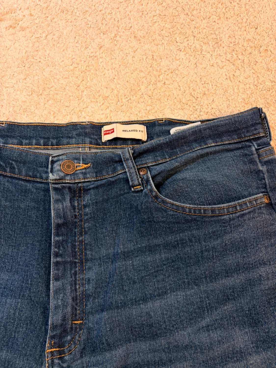 Jeans Wrangler Premium Quality - Bleu - Homme (W36L30)