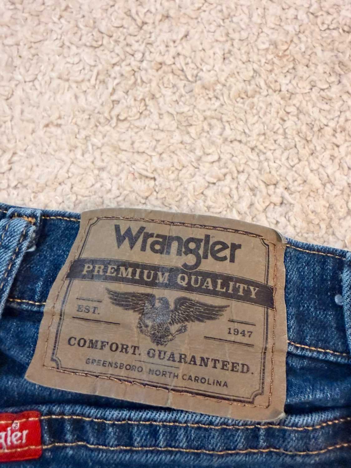 Jeans Wrangler Premium Quality - Bleu - Homme (W36L30)