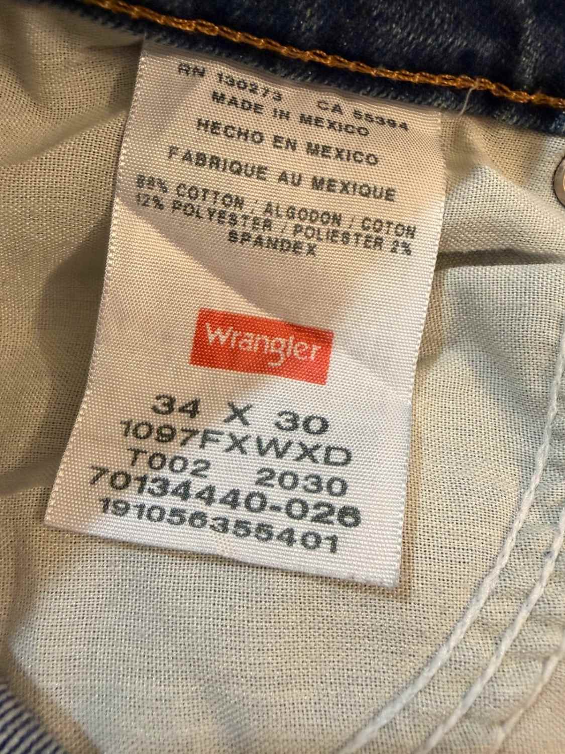 Jeans Wrangler Premium Quality - Bleu - Homme (W34L30)