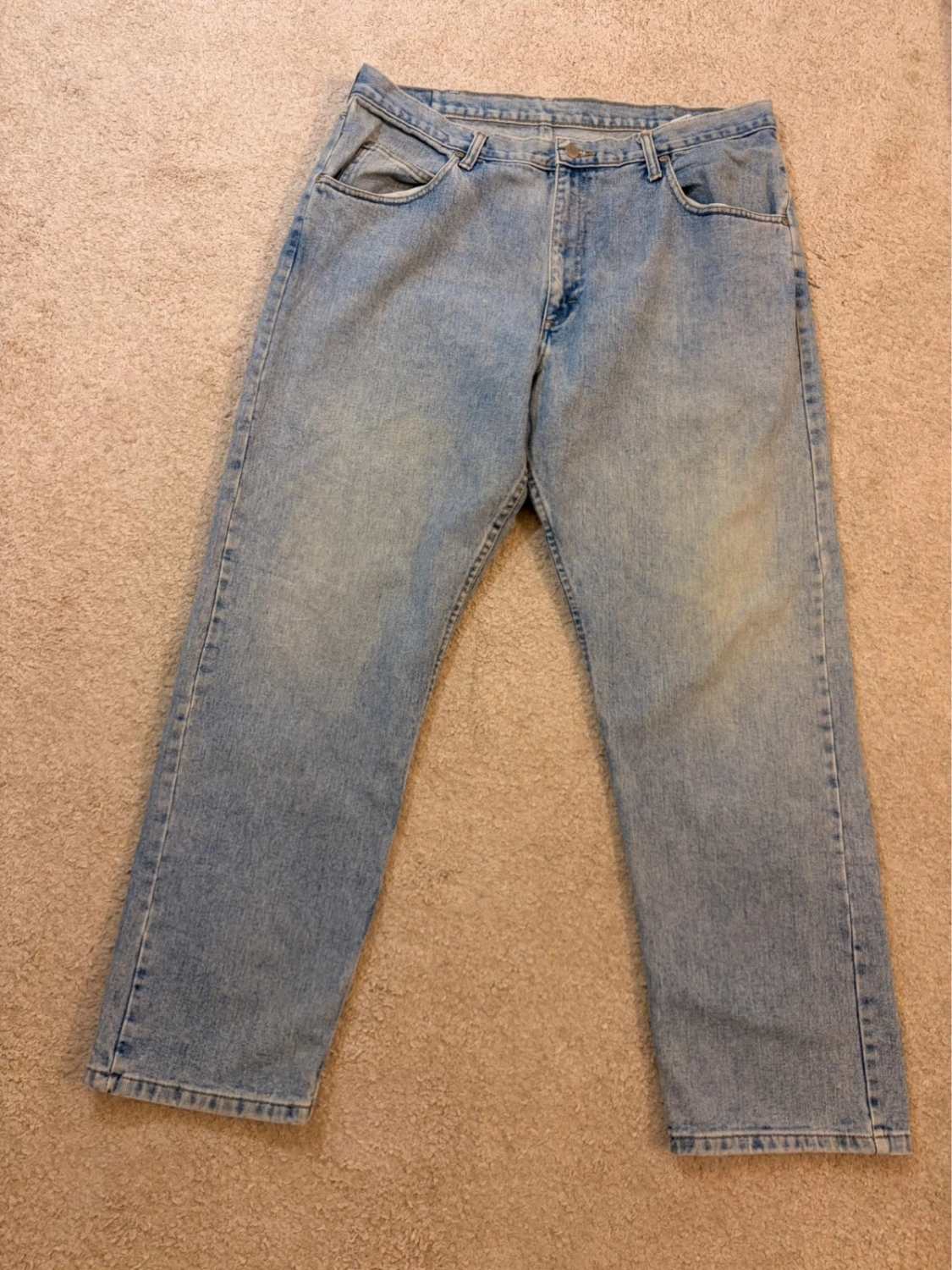 Jeans Wrangler Premium Quality - Bleu Clair - Homme (W38L30)