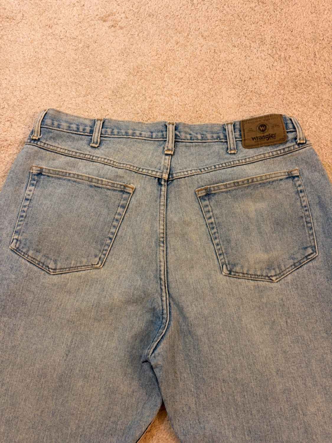 Jeans Wrangler Premium Quality - Bleu Clair - Homme (W38L30)