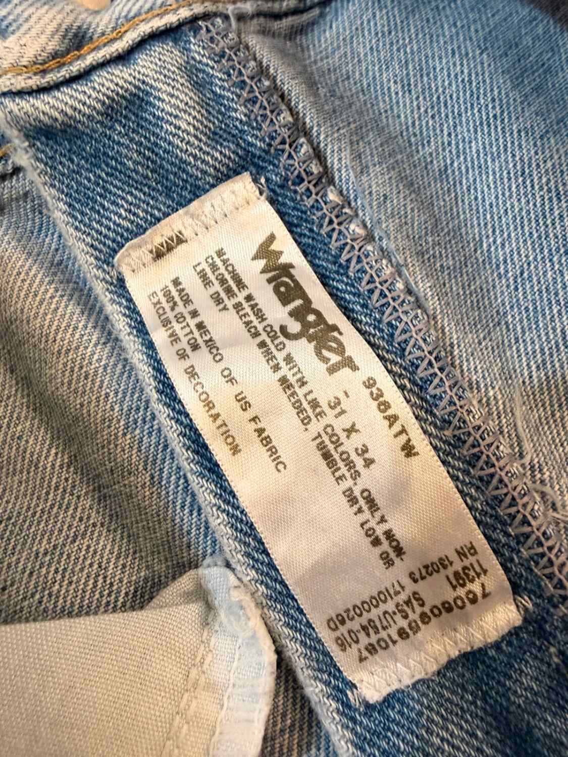 Jeans Wrangler - Bleu Clair - Homme (W31L34)