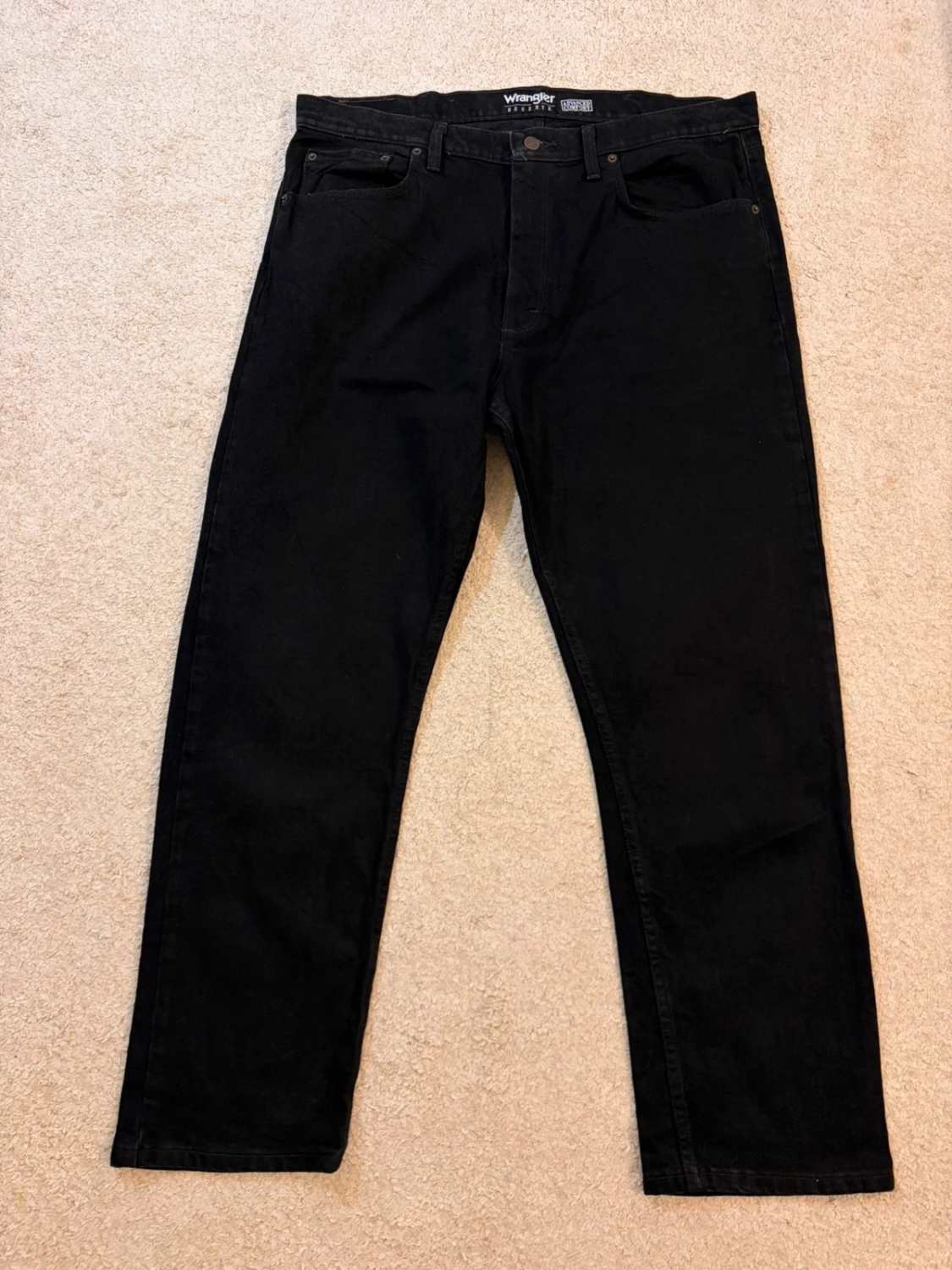 Jeans Wrangler Advanced Comfort - Noir - Homme (W38L29)