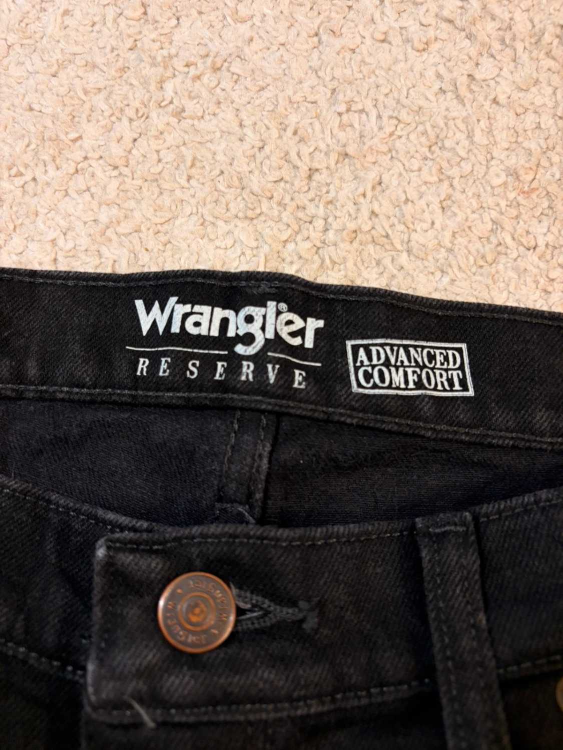Jeans Wrangler Advanced Comfort - Noir - Homme (W38L29)