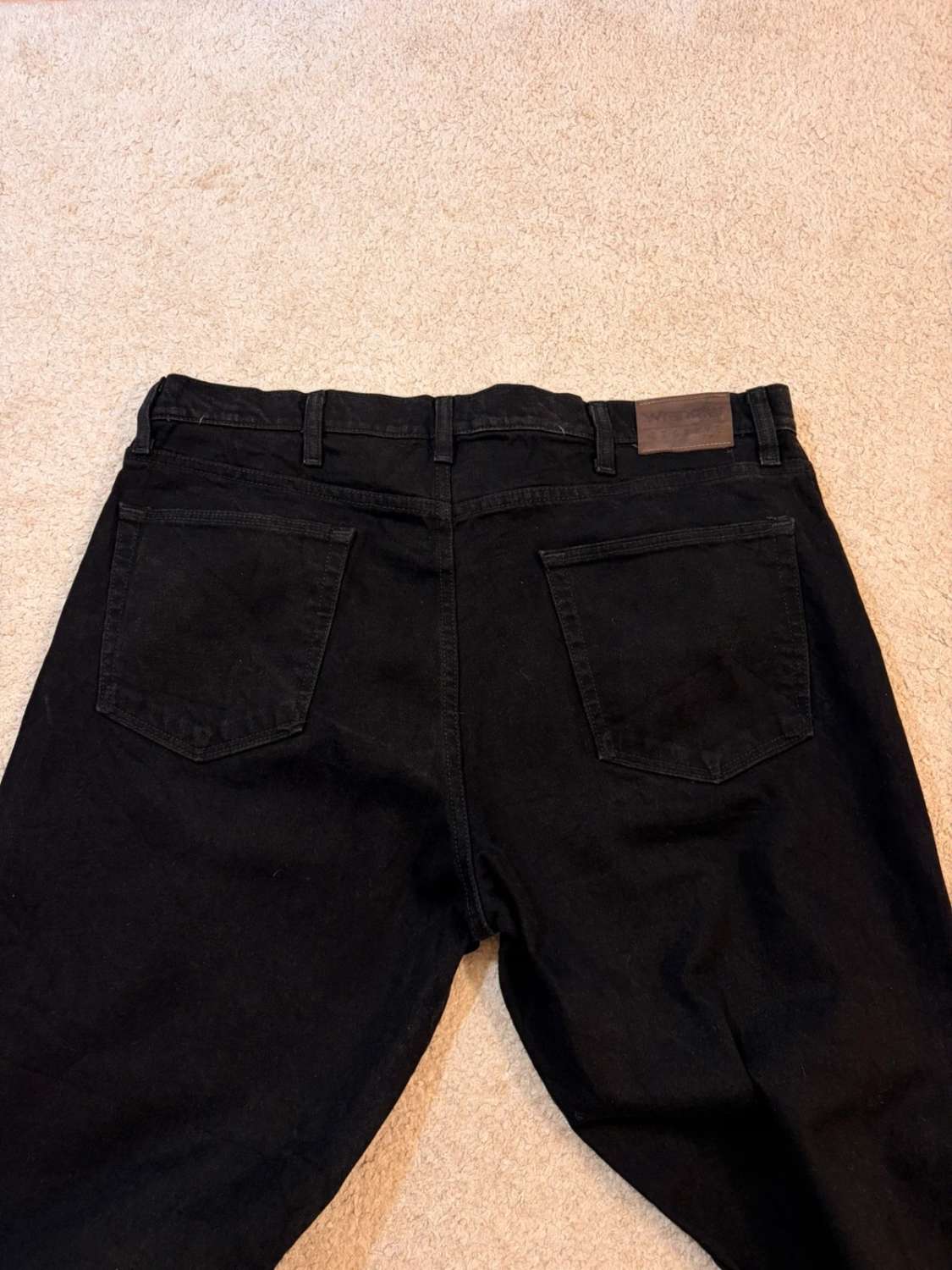 Jeans Wrangler Advanced Comfort - Noir - Homme (W38L29)