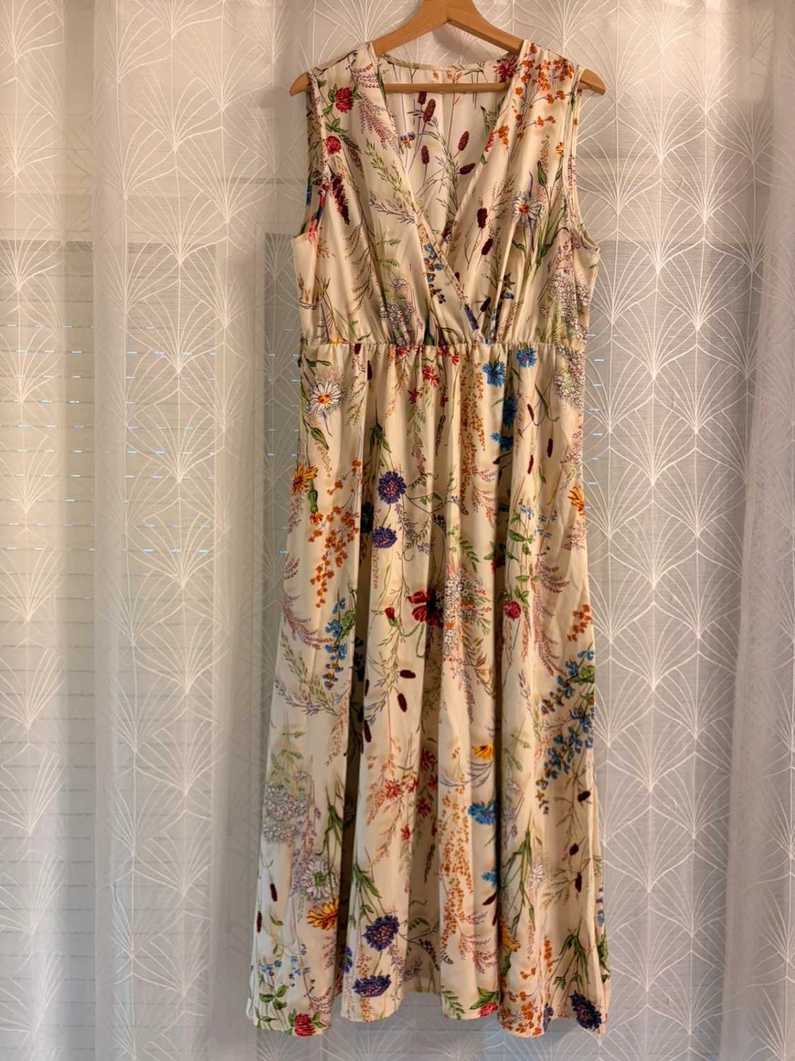 👗 Robe Curve - Motifs Fleuris - Femme (0XL)