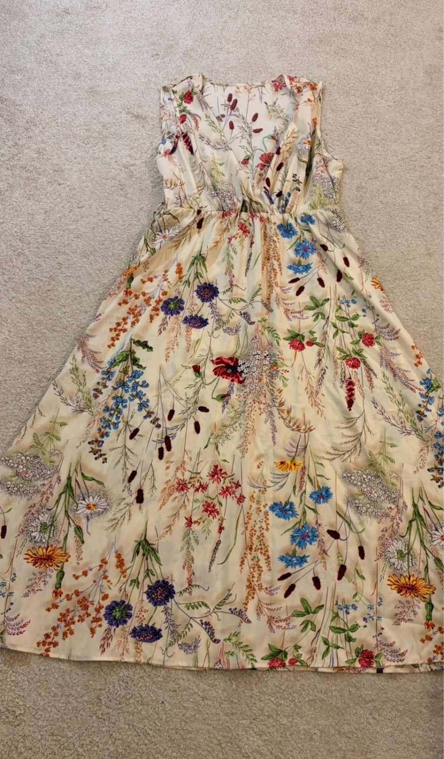 👗 Robe Curve - Motifs Fleuris - Femme (0XL)