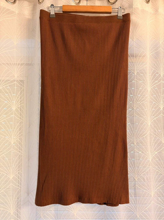 Jupe Zara - Marron - Femme (L)