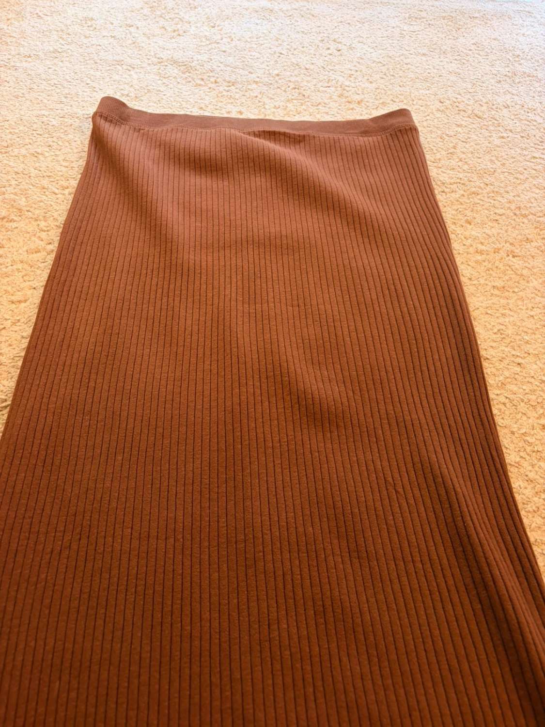 Jupe Zara - Marron - Femme (L)