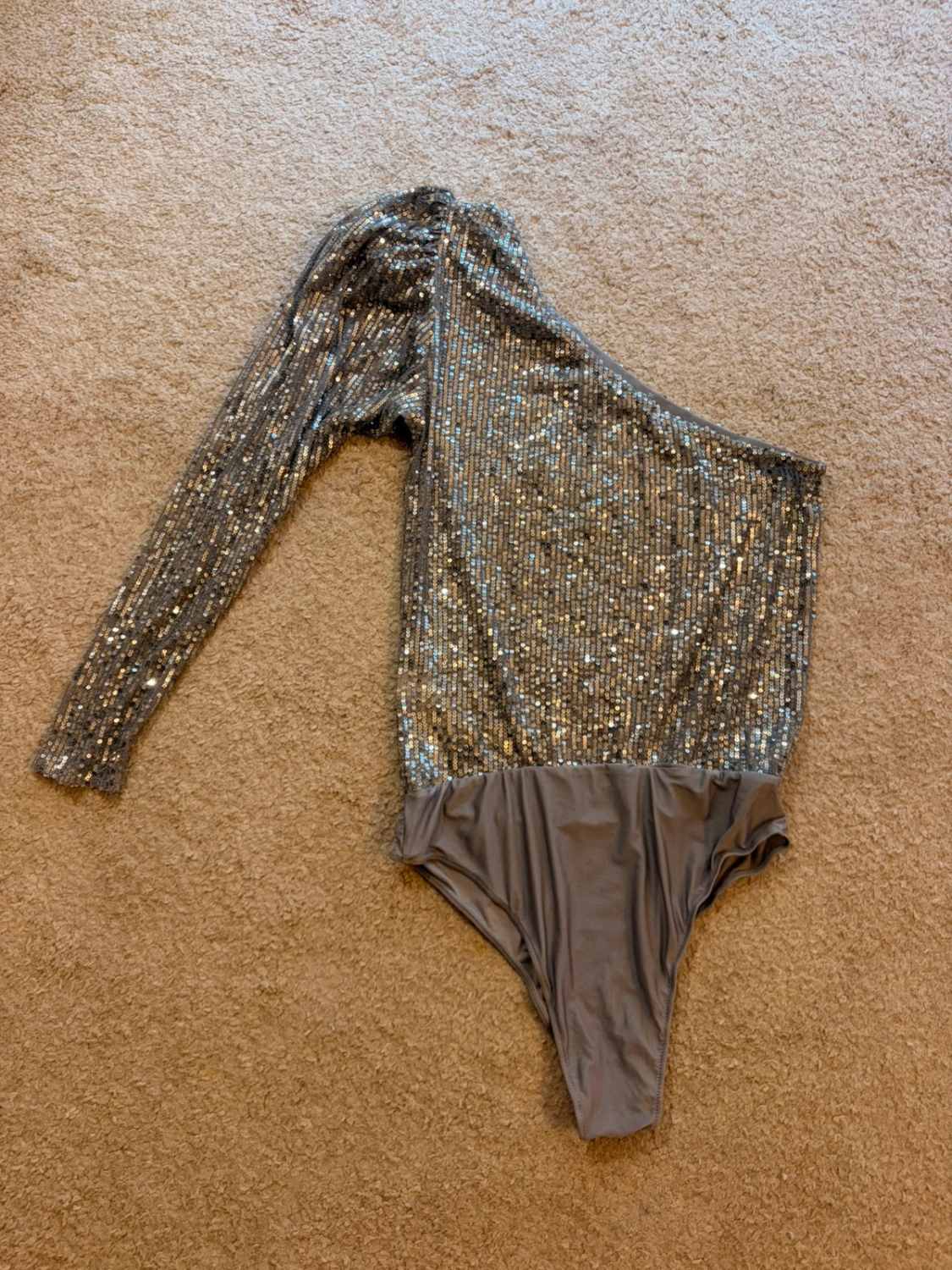 Body Zara - Gris - Femme (M)