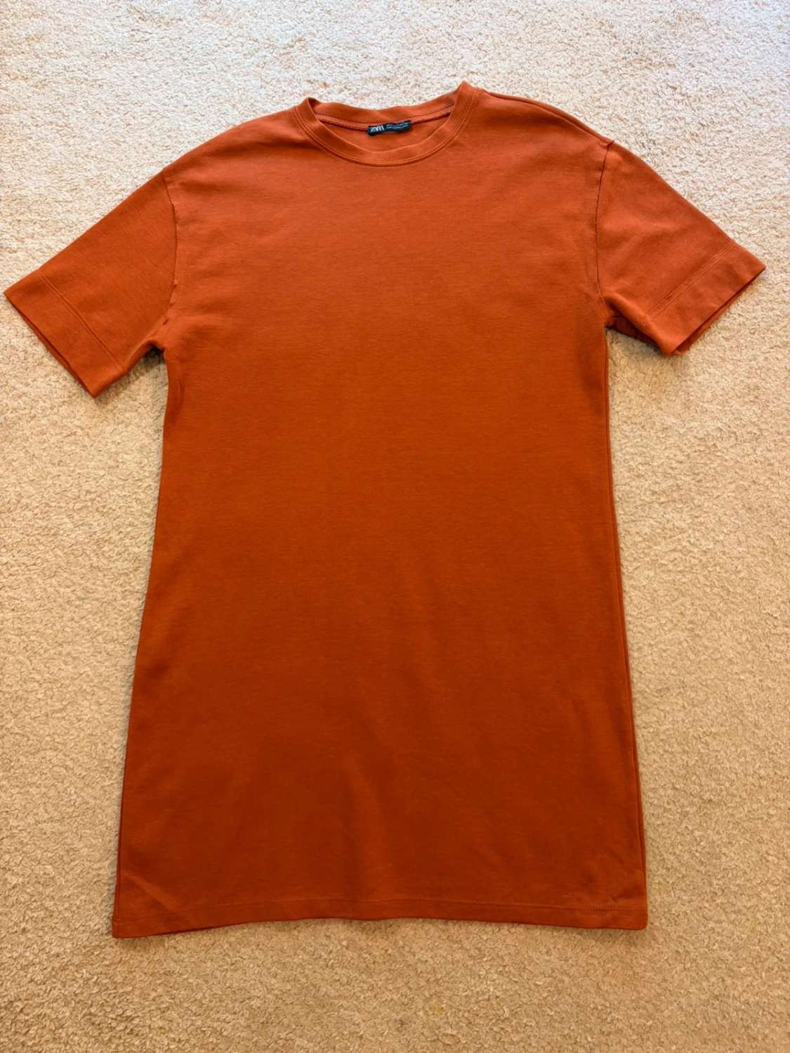 Tunique Zara - Orange - Femme (M)