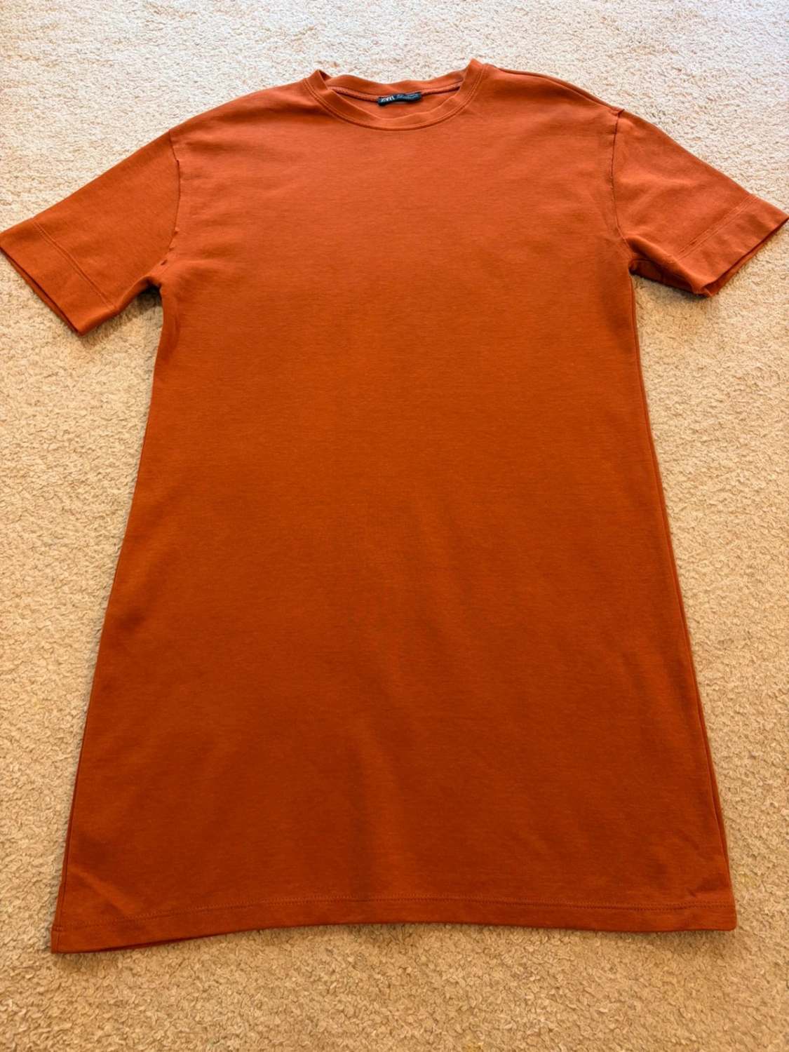 Tunique Zara - Orange - Femme (M)