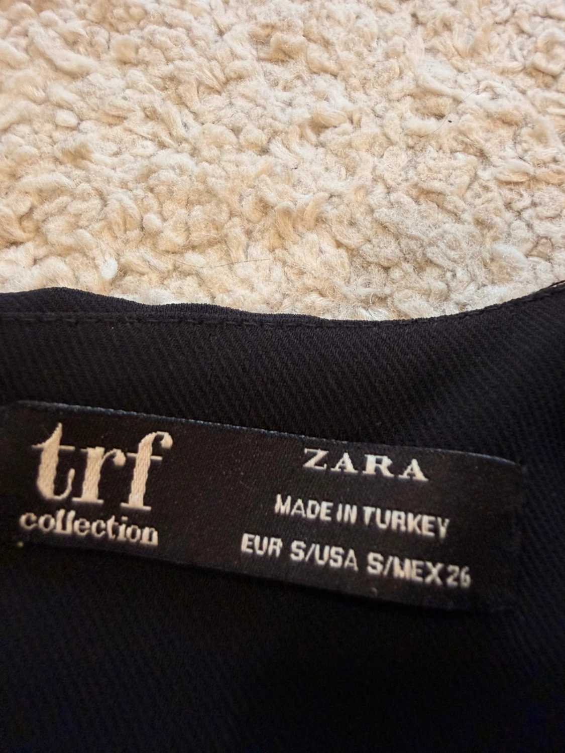 Tunique Zara TRF Collection - Noir - Femme (S)