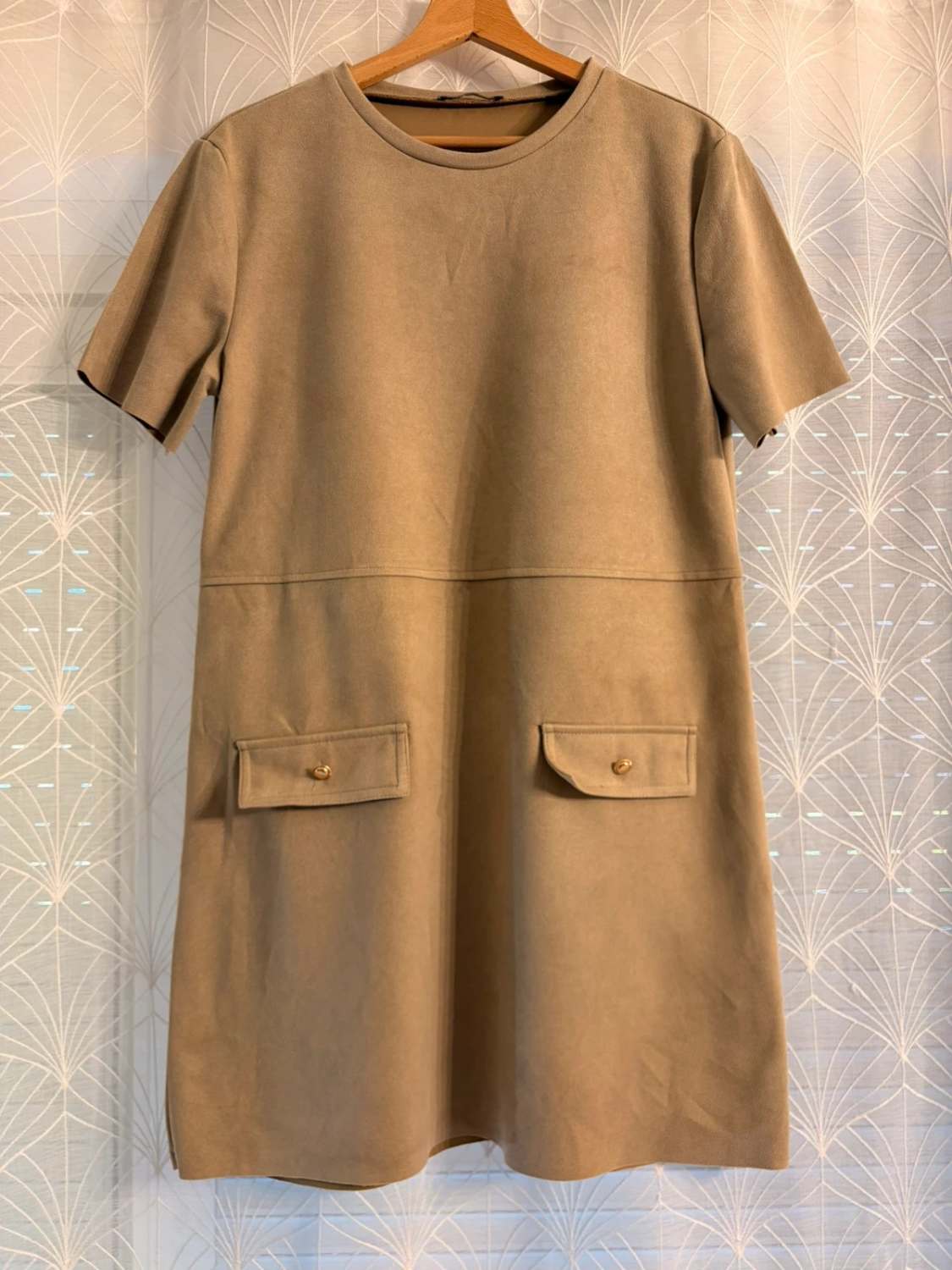 Tunique Zara - Beige - Femme (L)