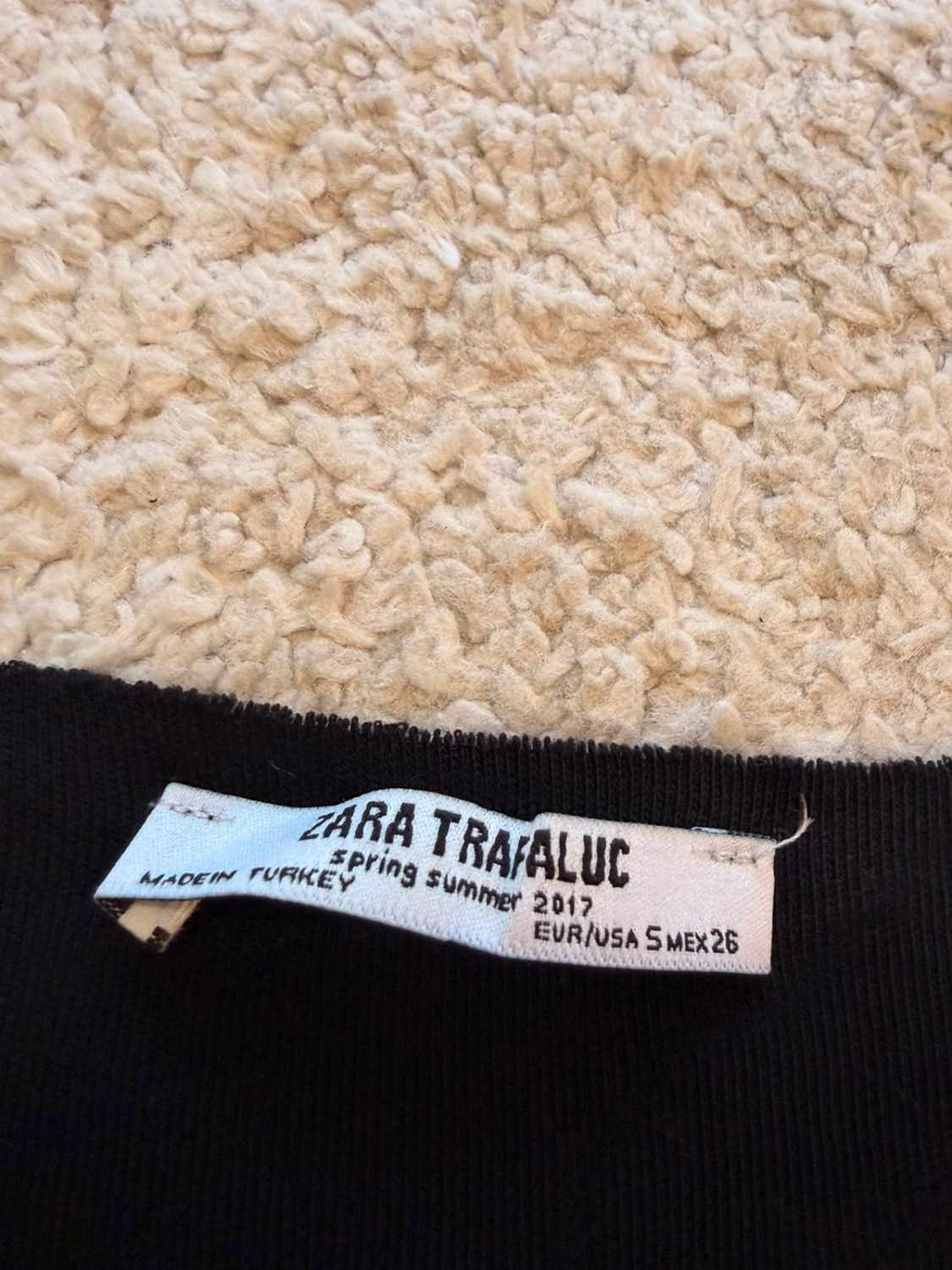 Zara Trafaluc - Noir - Col V - Femme (S)
