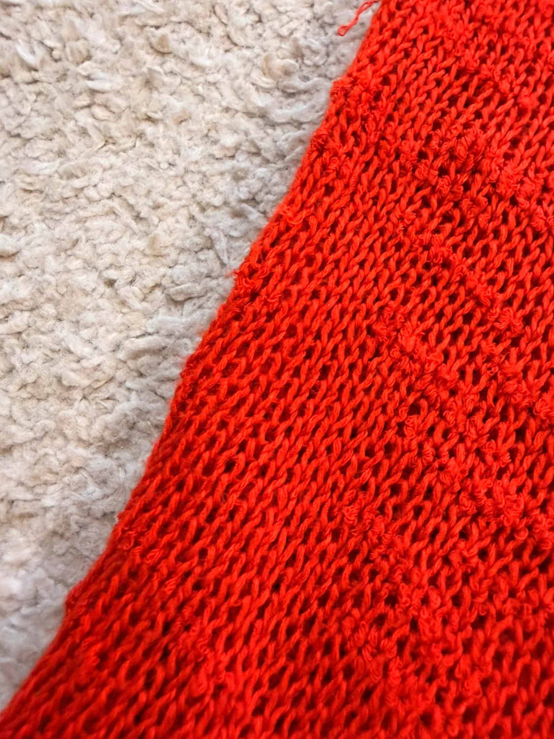 Cardigan Zara Knit - Rouge - Femme (M)