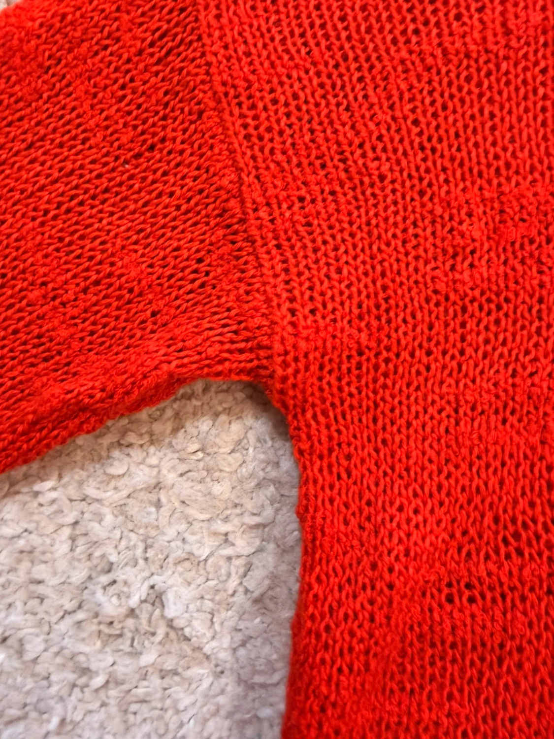 Cardigan Zara Knit - Rouge - Femme (M)
